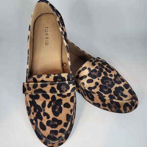 Torrid Leopard Print Loafers